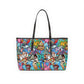 Comic Blast PU Leather Tote Bag | PowerOwner Official Merch
