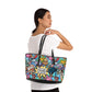 Comic Blast PU Leather Tote Bag | PowerOwner Official Merch