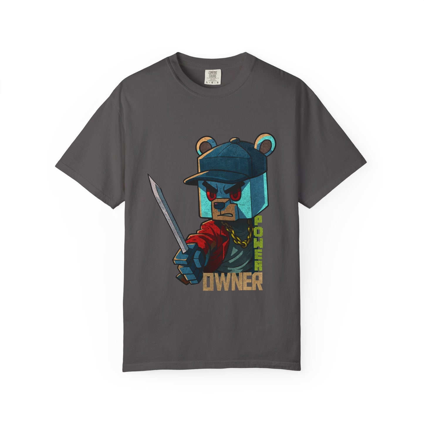 Fierce Katana Bear Tee | PowerOwner Official Merch