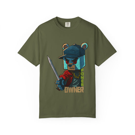 Fierce Katana Bear Tee | PowerOwner Official Merch