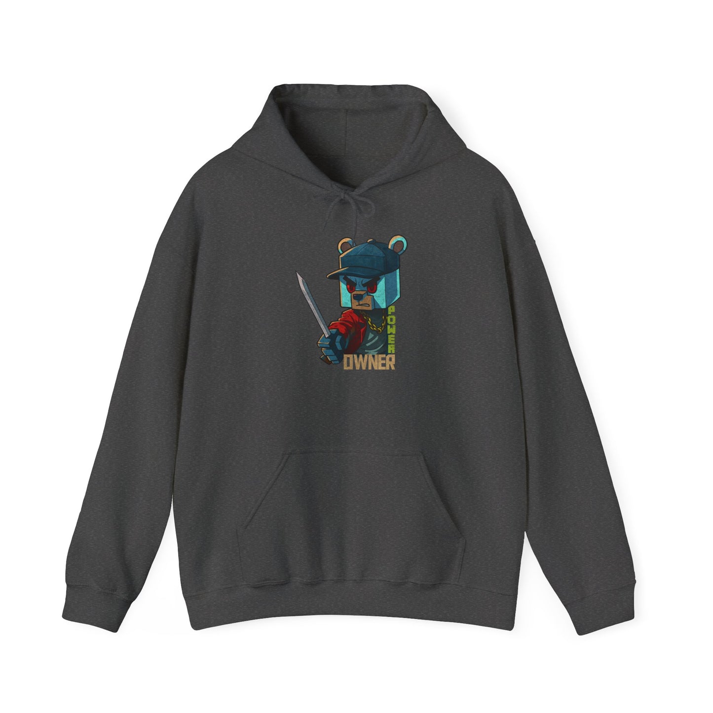 Katana Bear Hoodie | Power Owner Official Merch