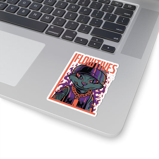 Cat Sticker | Flowtives Official Merch