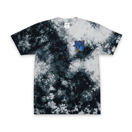 Vibrant Oversized Tie-Dye T-Shirt with Embroidery  | PowerOwner Official Merch