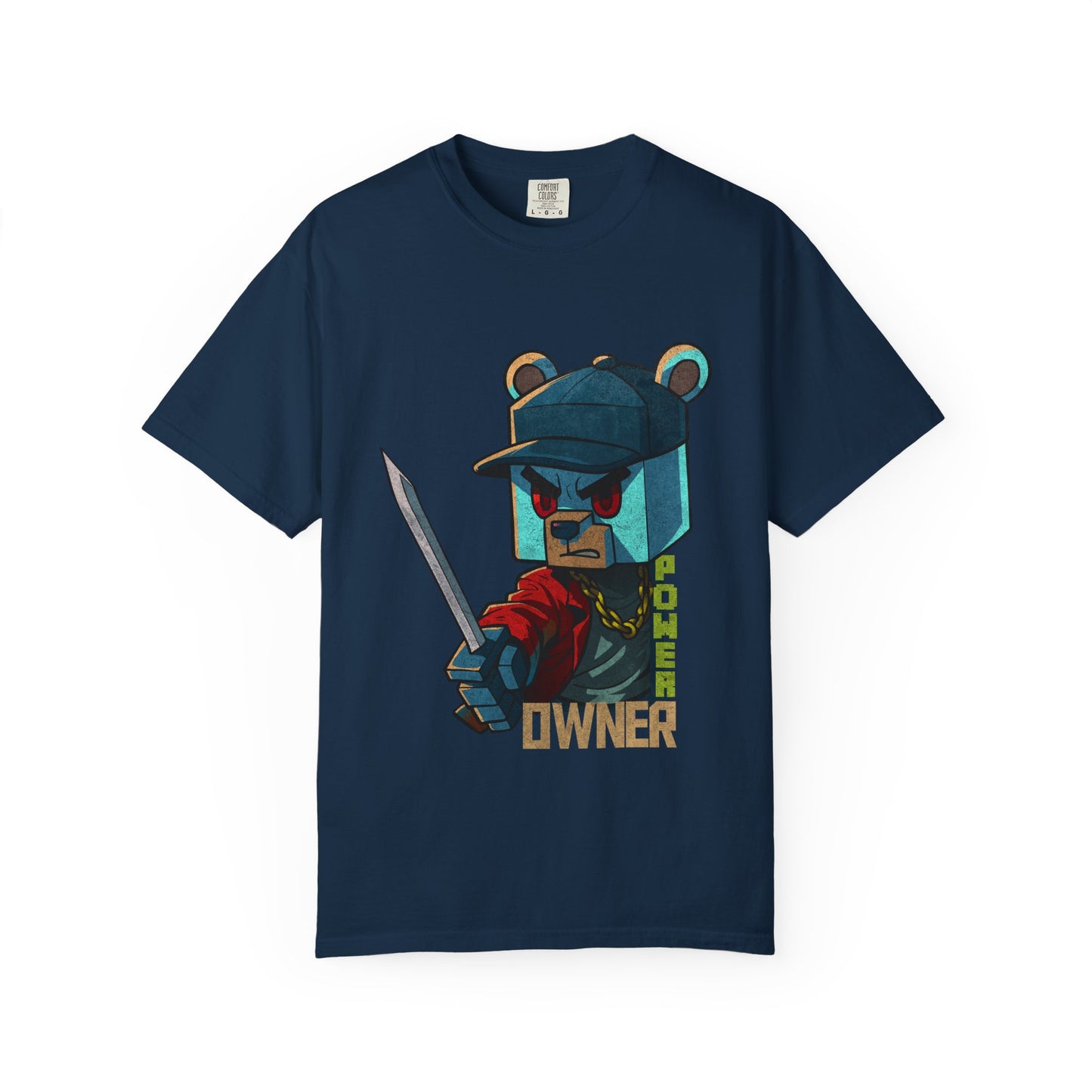 Fierce Katana Bear Tee | PowerOwner Official Merch