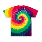 Vibrant Oversized Tie-Dye T-Shirt with Embroidery  | PowerOwner Official Merch