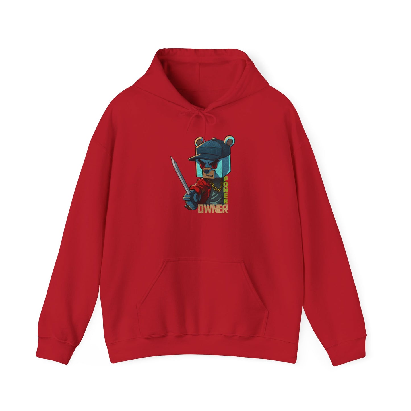 Katana Bear Hoodie | Power Owner Official Merch