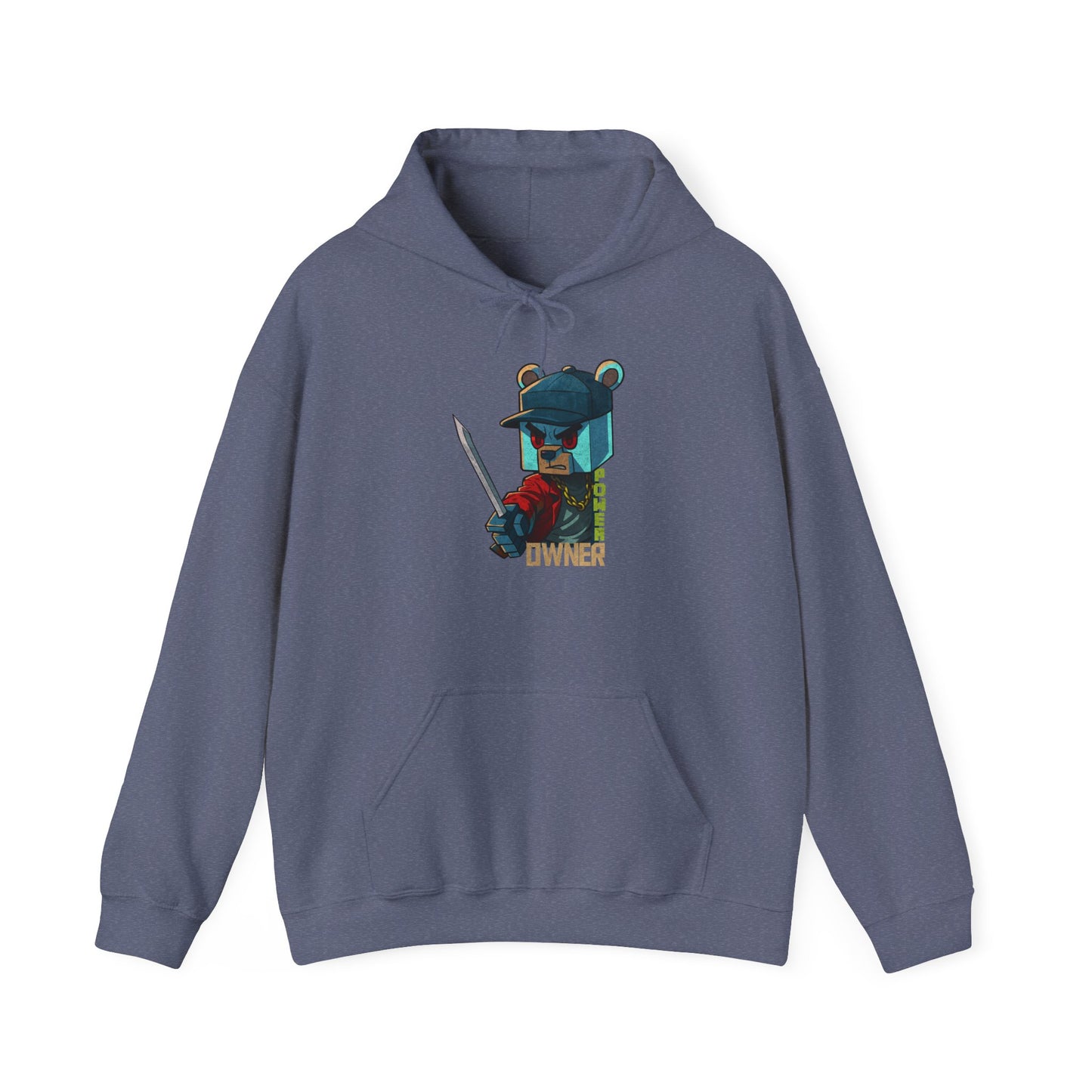 Katana Bear Hoodie | Power Owner Official Merch