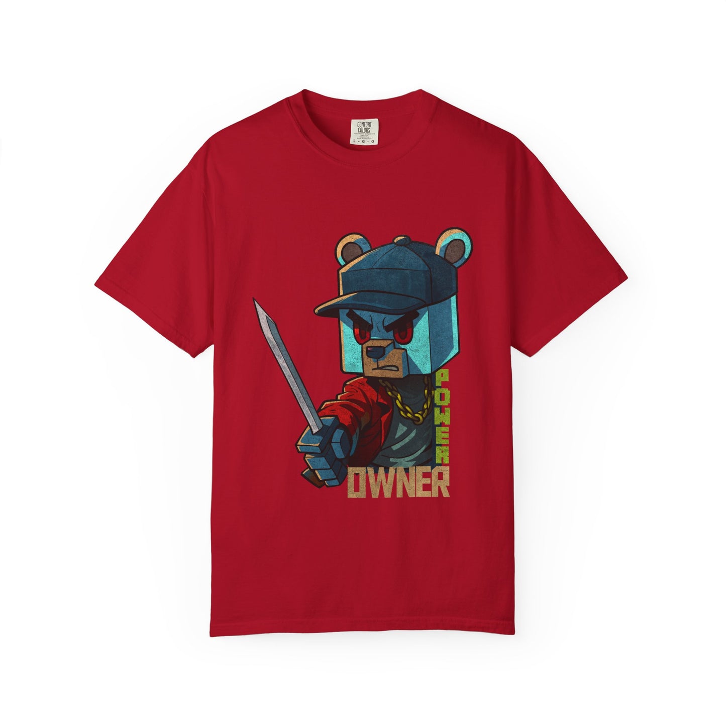 Fierce Katana Bear Tee | PowerOwner Official Merch