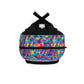 Colorful Geometric Print Backpack | Flowtives Official Merch
