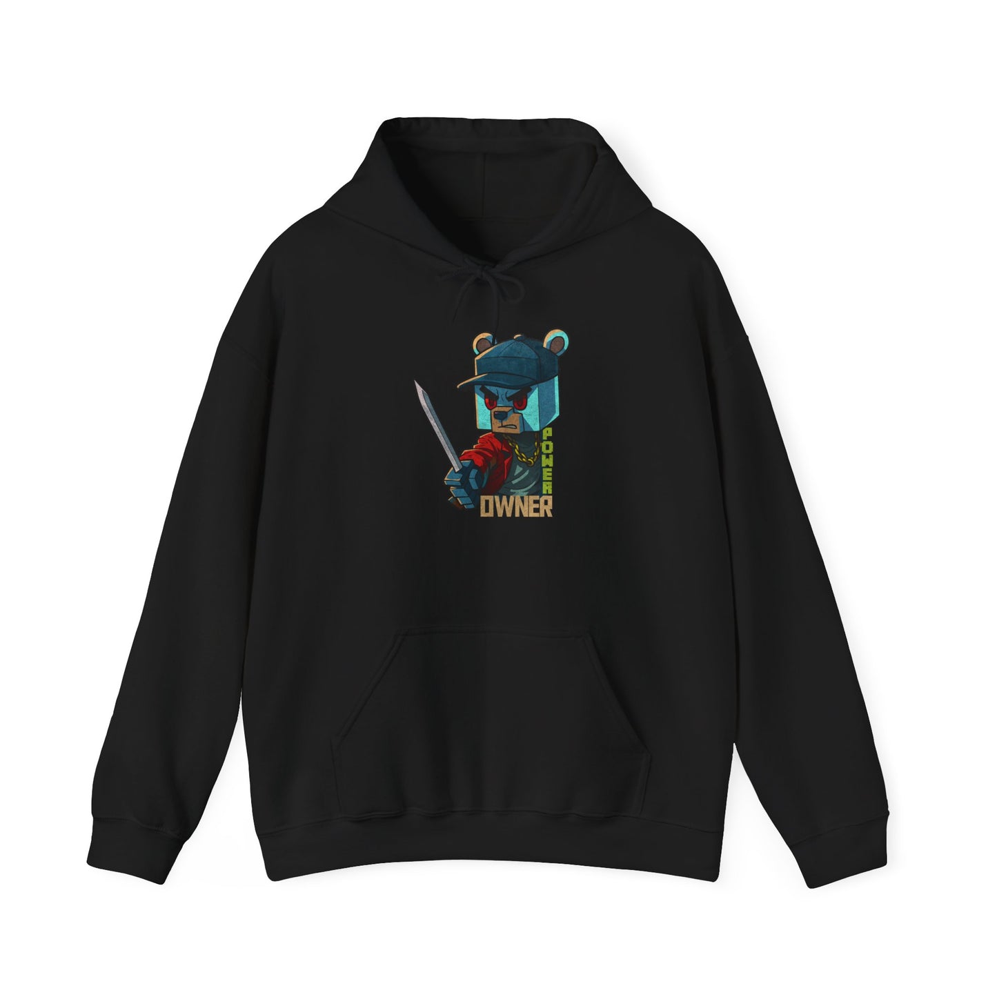 Katana Bear Hoodie | Power Owner Official Merch