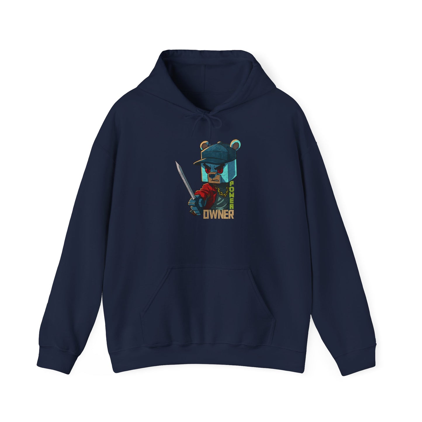 Katana Bear Hoodie | Power Owner Official Merch