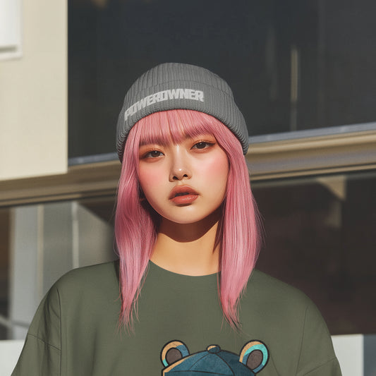 Embroidered Beanie Hat | PowerOwner Official Merch