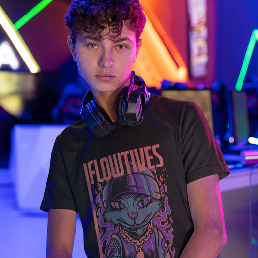 Bold Streetwear Cat | Flowtives Official Merch