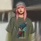 Fierce Katana Bear Tee | PowerOwner Official Merch